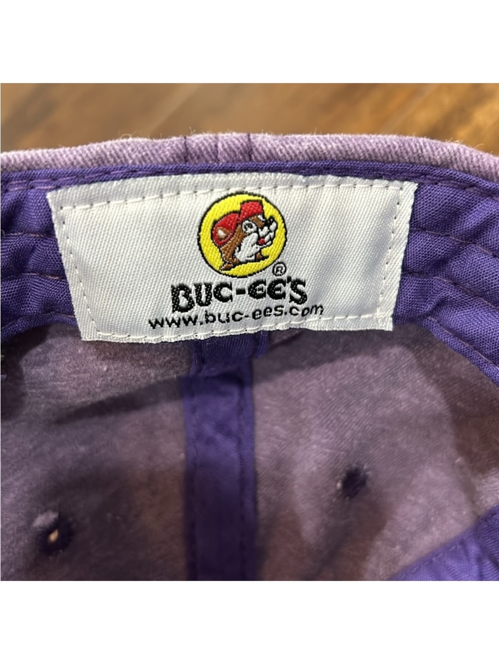 Buc-ee’s Beaver Purple Cap - Picture 6 of 7